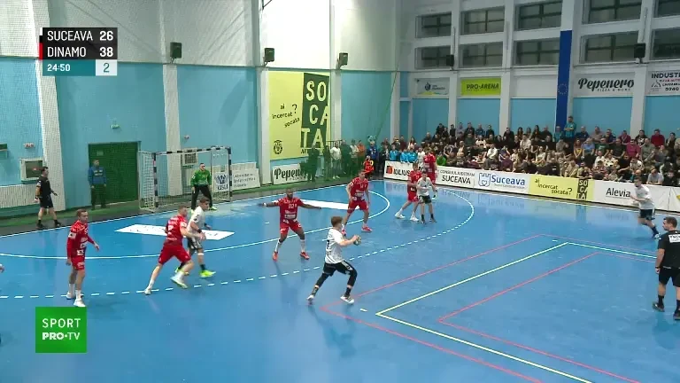 CSU Suceava - Dinamo 27-42 &icirc;n Liga Zimbrilor (14.12.2025)